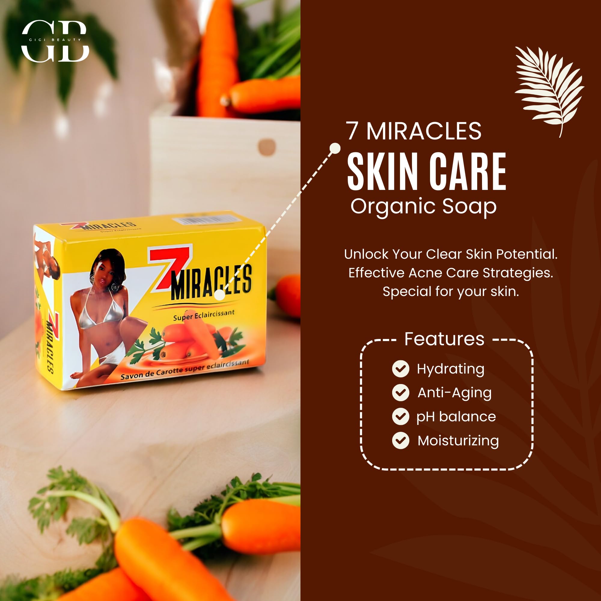 Amazon.com : 7 Miracles Organic Moisturizing Soap Set | Natural